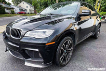 Load image into Gallery viewer, 2009-2014 BMW E70 E71 X5M X6M AK Style Carbon Fiber Front Lip - Carbonado Aero