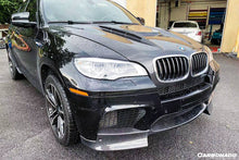 Load image into Gallery viewer, 2009-2014 BMW E70 E71 X5M X6M AK Style Carbon Fiber Front Lip - Carbonado Aero