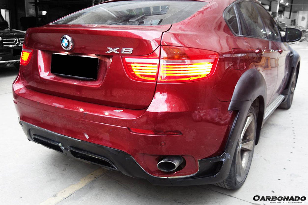 2009-2014 BMW E71 X6 HM-II Style Auto Full Wide Body Kit - Carbonado Aero
