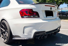 Load image into Gallery viewer, 2008-2013 BMW E82 E88 1M RZ Style Carbon FIber Rear Lip - Carbonado Aero