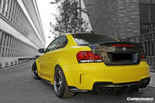 Load image into Gallery viewer, 2008-2013 BMW E82 E88 1M RZ Style Carbon FIber Rear Lip - Carbonado Aero