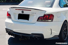 Load image into Gallery viewer, 2008-2013 BMW E82 E88 1M RZ Style Carbon FIber Rear Lip - Carbonado Aero
