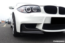 Load image into Gallery viewer, 2008-2013 BMW E82 E88 1M RZ Style Carbon Fiber Front Lip Spiliter - Carbonado Aero