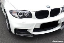 Load image into Gallery viewer, 2008-2013 BMW E82 E88 1M RZ Style Carbon Fiber Front Lip Spiliter - Carbonado Aero