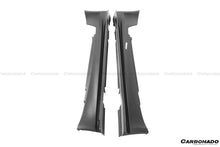 Load image into Gallery viewer, 2008-2013 BMW E82 E88 1M RZ Style Partial Carbon FIber Side Skirts - Carbonado Aero