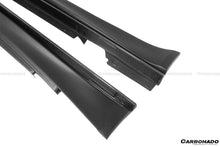 Load image into Gallery viewer, 2008-2013 BMW E82 E88 1M RZ Style Partial Carbon FIber Side Skirts - Carbonado Aero
