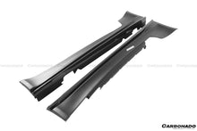 Load image into Gallery viewer, 2008-2013 BMW E82 E88 1M RZ Style Partial Carbon FIber Side Skirts - Carbonado Aero