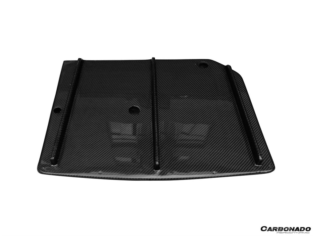 2008-2013 BMW E82 E88 1M RZ Style Carbon Fiber Rear Lip   Rear Diffuser Undertray