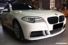 Load image into Gallery viewer, 2011-2016 BMW F10 F18 5 Series HM Style Front Bumper - Carbonado Aero