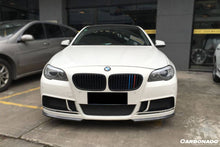 Load image into Gallery viewer, 2011-2016 BMW F10 F18 5 Series HM Style Front Bumper - Carbonado