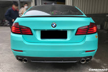 Load image into Gallery viewer, 2011-2016 BMW F10 F18 5 Series HM Style Carbon Fiber Rear Lip (Can Not Fit MT Rear bumper) - Carbonado