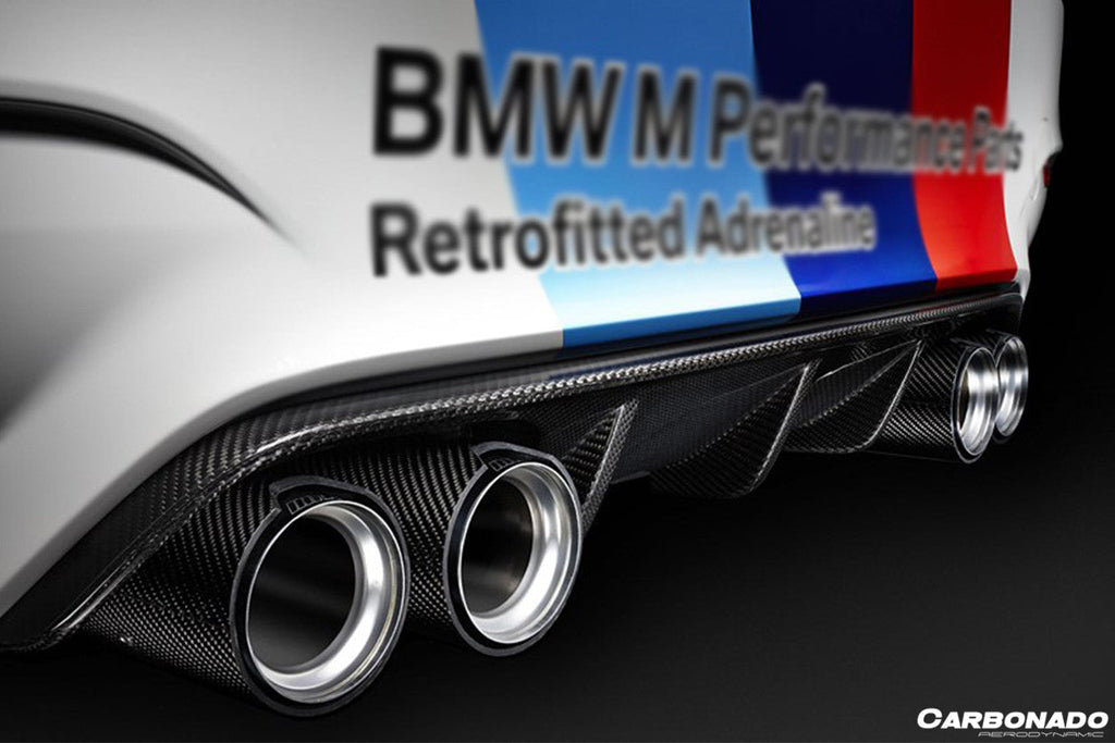 2012-2018 BMW F12 F13 M6 MP Style Carbon Fiber Rear Lip Diffuser