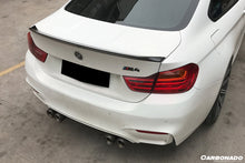 Load image into Gallery viewer, 2014-2020 BMW F82 M4 Coupe D3 Style Carbon Fiber Trunk Spoiler - Carbonado Aero