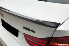 Load image into Gallery viewer, 2014-2020 BMW F82 M4 Coupe D3 Style Carbon Fiber Trunk Spoiler - Carbonado Aero