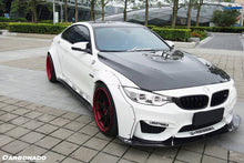 Load image into Gallery viewer, 2014-2020 BMW F82/F83 M4 DE Style Carbon Fiber Front Lip - Carbonado Aero