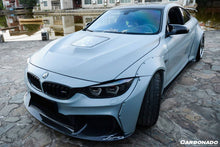 Load image into Gallery viewer, 2014-2020 BMW F82/F83 M4 DE Style Carbon Fiber Front Lip - Carbonado Aero