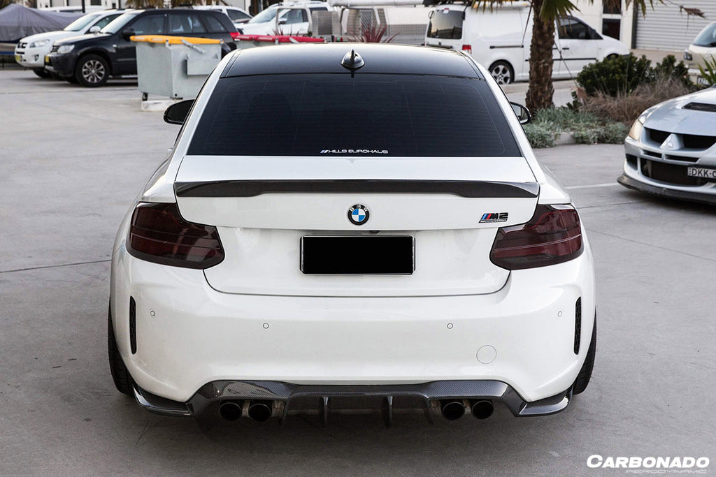 2016-2020 BMW M2 F87 VRS Style Carbon FIber Rear Lip