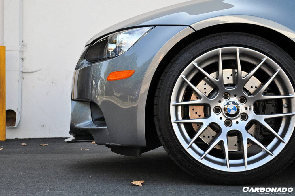 2008-2012 BMW M3 E90/E92/E93 CRT Style Carbon Fiber Lip - Carbonado Aero