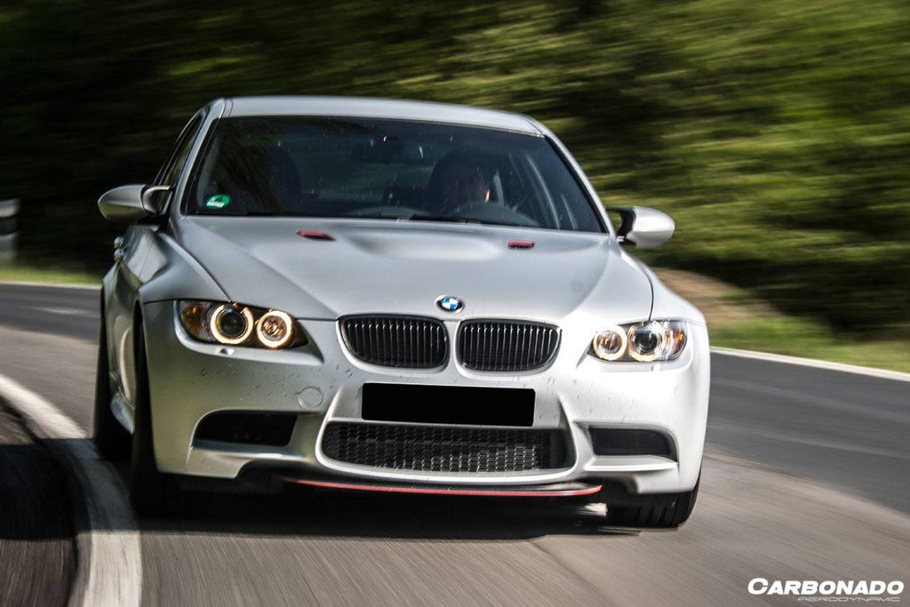 2008-2012 BMW M3 E90/E92/E93 CRT Style Carbon Fiber Lip - Carbonado Aero