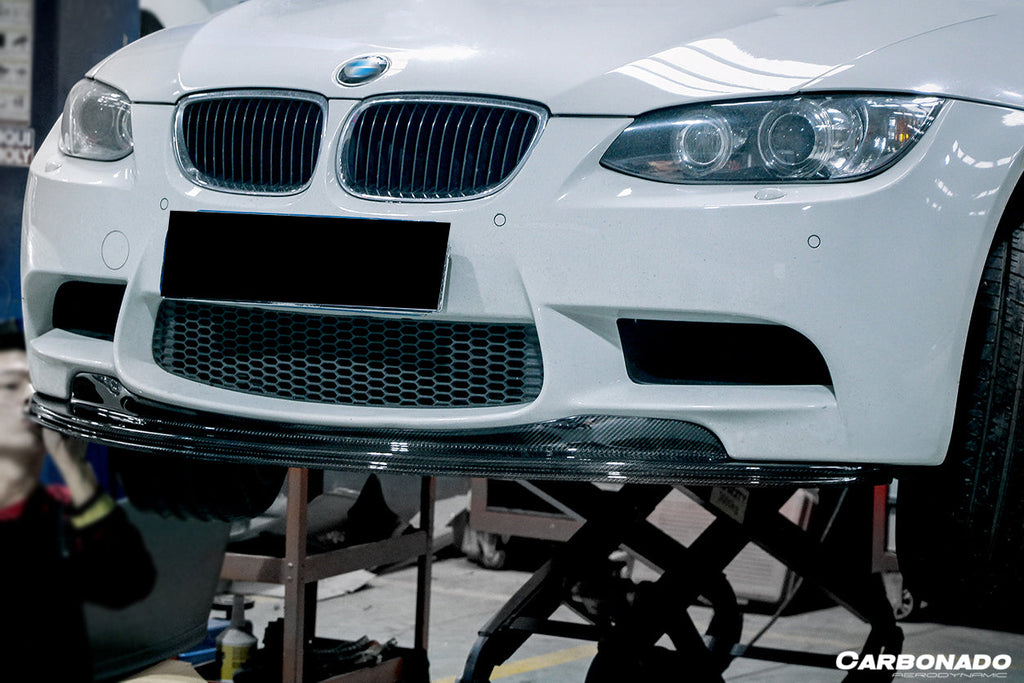 2008-2012 BMW M3 E90 & E92 & E93 GTSII Style Carbon Fiber Front Lip