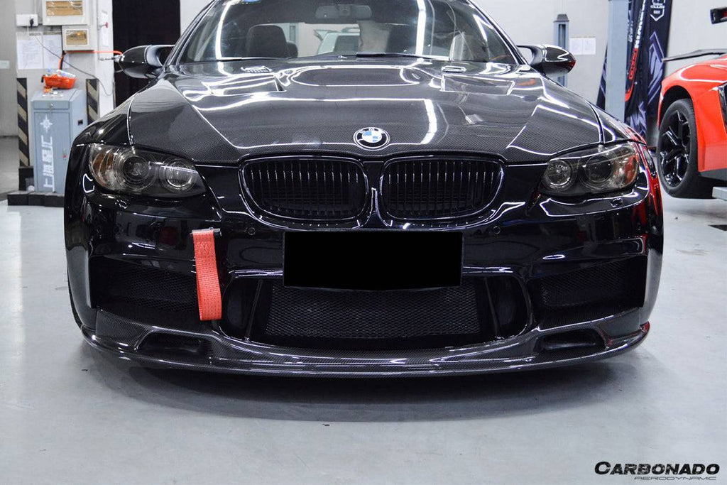 2008-2012 BMW M3 E90 & E92 & E93 VRS Style Carbon Fiber Lip - Carbonado