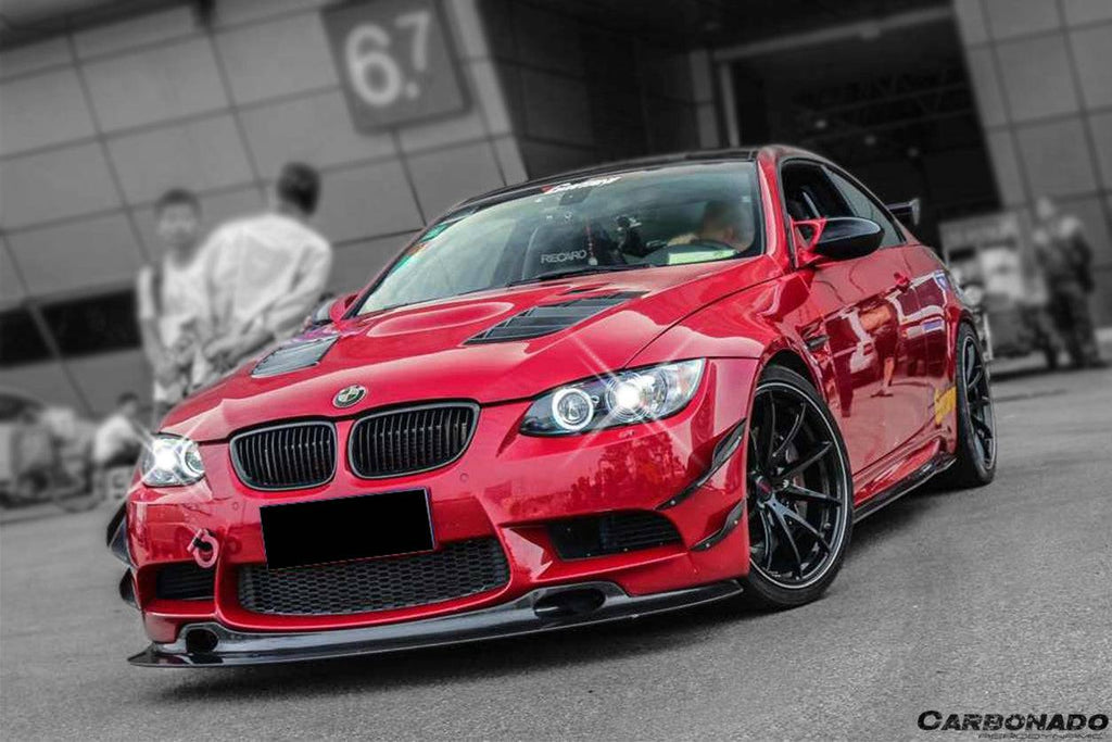 2008-2012 BMW M3 E90/E92/E93 KA Style Carbon Fiber Canards - Carbonado Aero