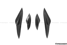 Load image into Gallery viewer, 2008-2012 BMW M3 E90/E92/E93 KA Style Carbon Fiber Canards - Carbonado Aero
