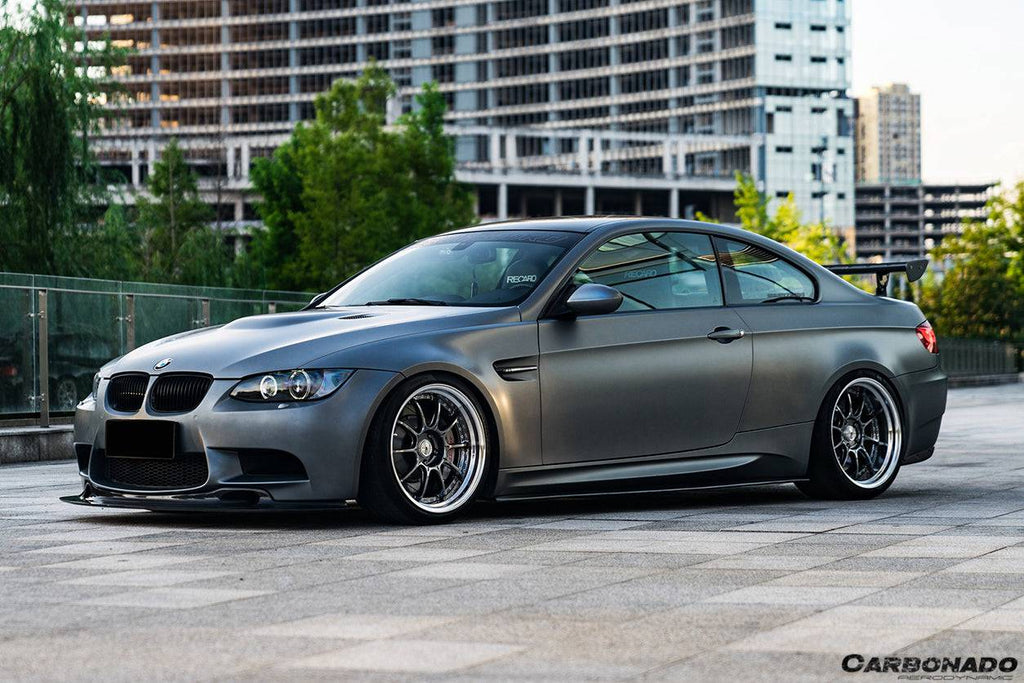 2008-2012 BMW M3 E92/E93 ET Style Carbon Fiber Side Skirts Under Board - Carbonado Aero