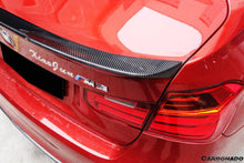 Load image into Gallery viewer, 2014-2020 BMW M3 F80/ 3 Series F30 F35 VRS Style Carbon Fiber Trunk Spoiler - Carbonado Aero