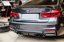 Load image into Gallery viewer, 2014-2020 BMW M3 F80/ 3 Series F30 F35 VRS Style Carbon Fiber Trunk Spoiler - Carbonado Aero