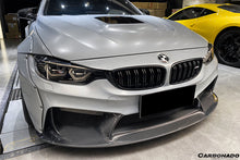 Load image into Gallery viewer, 2014-2020 BMW M3 F80 &amp; M4 F82 D3 Style Front Bumper
