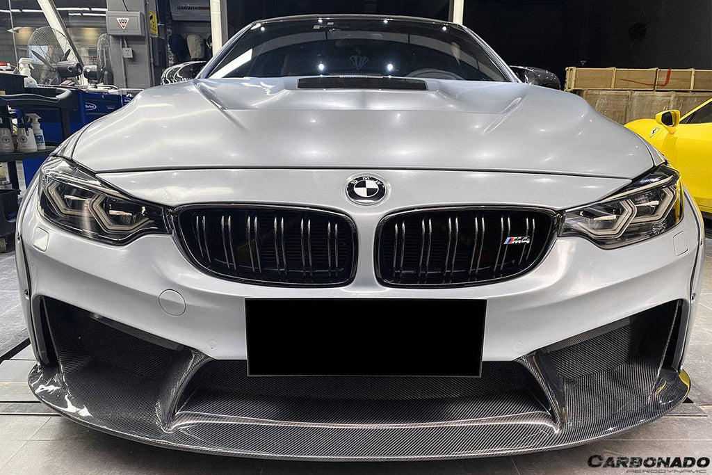 2014-2020 BMW M3 F80 M4 F82 D3 Style Front Bumper - Carbonado Aero