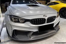 Load image into Gallery viewer, 2014-2020 BMW M3 F80 M4 F82 D3 Style Front Bumper - Carbonado Aero