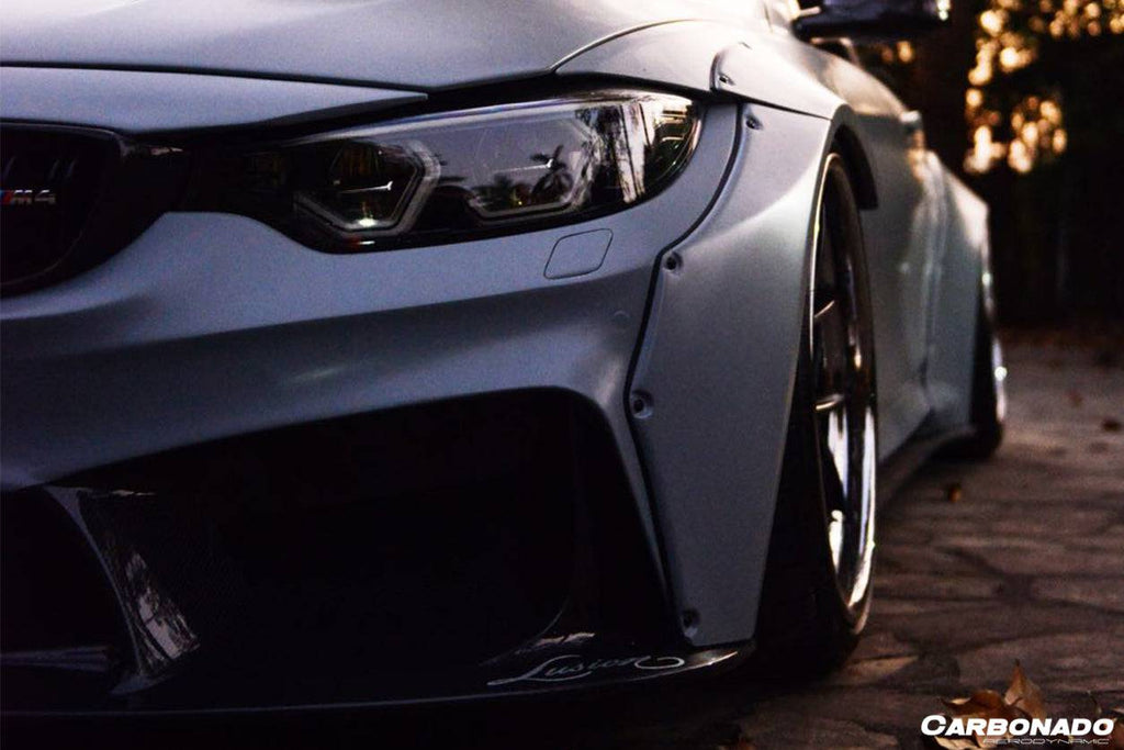 2014-2020 BMW M3 F80 M4 F82 D3 Style Front Bumper - Carbonado Aero