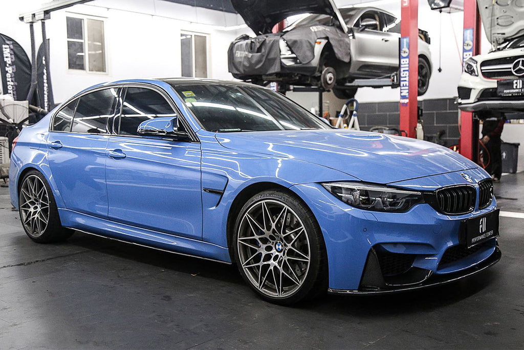 2014-2020 BMW M3 F80 & M4 F82 MP Style Carbon Fiber Side Skirts Under Board