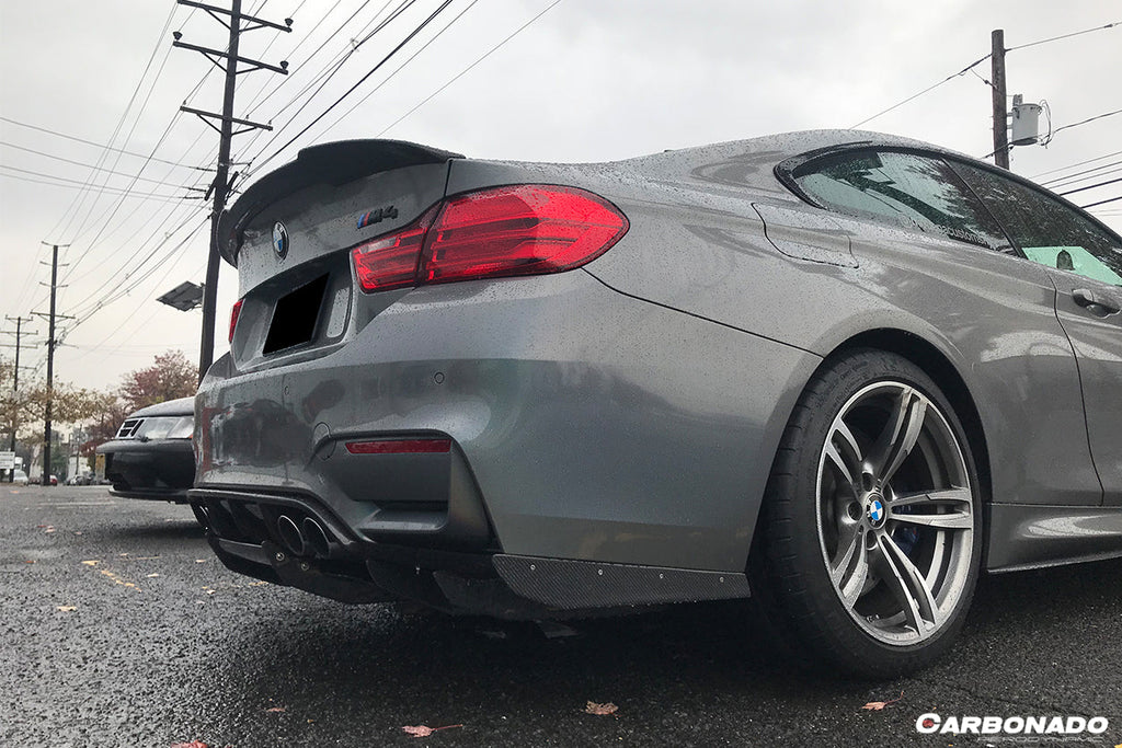 2014-2020 BMW M3 F80 & M4 F82 VA Style Carbon Fiber Rear Lip