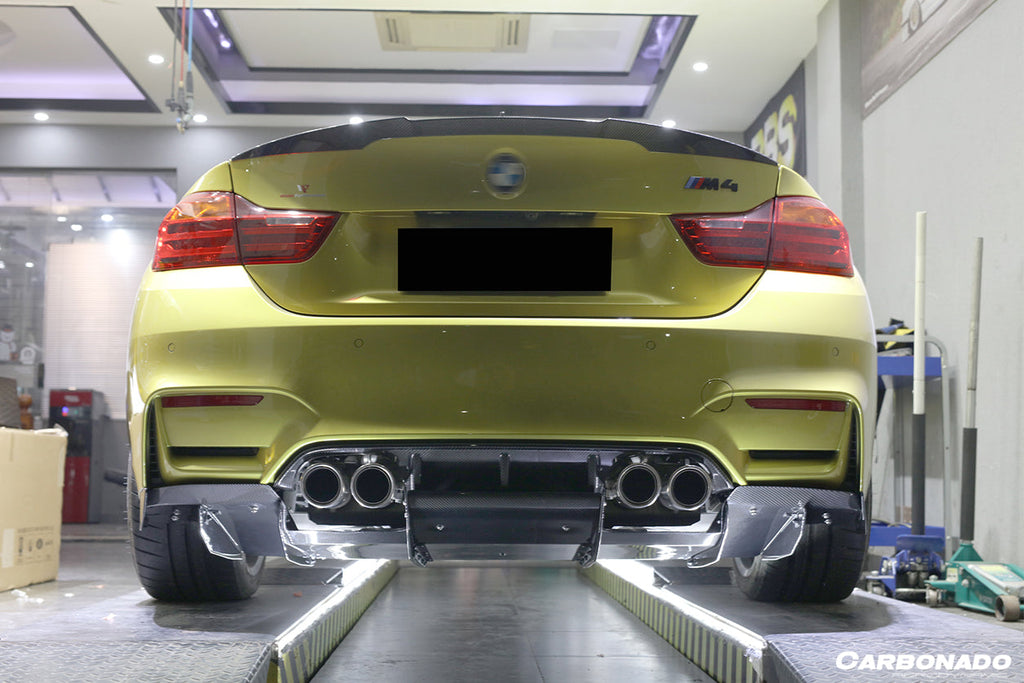 2014-2020 BMW M3 F80 & M4 F82 VA Style Carbon Fiber Rear Lip