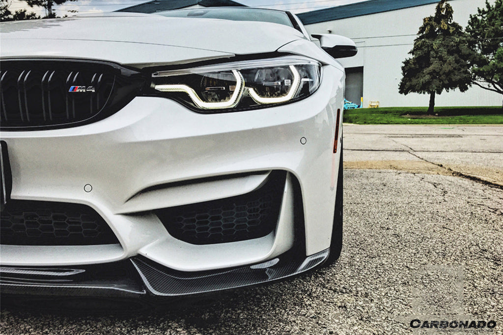 2014-2020 BMW M3 F80 & M4 F82 VA Style Carbon Fiber Front Lip