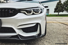 Load image into Gallery viewer, 2014-2020 BMW M3 F80 &amp; M4 F82 VA Style Carbon Fiber Front Lip
