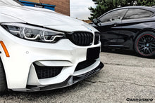 Load image into Gallery viewer, 2014-2020 BMW M3 F80 &amp; M4 F82 VA Style Carbon Fiber Front Lip
