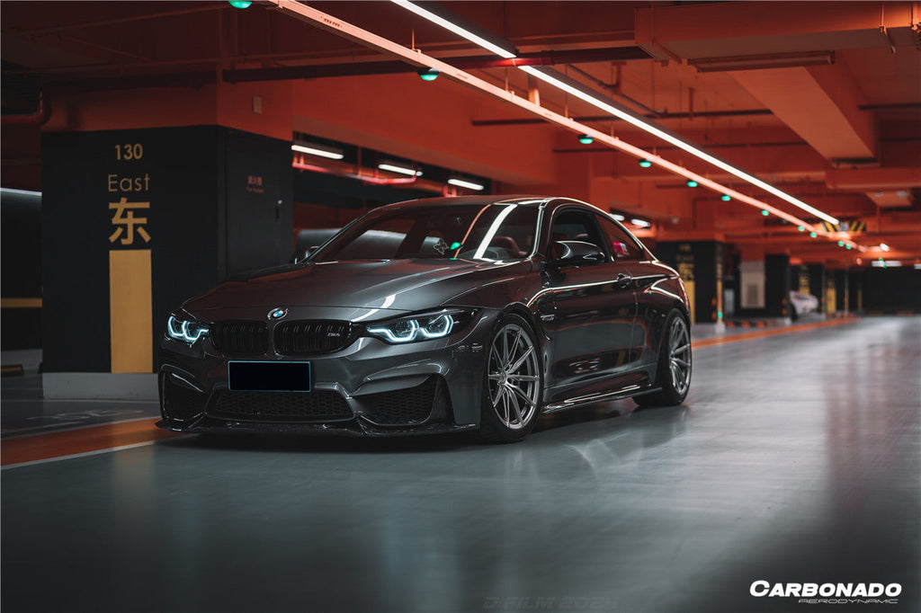 2014-2020 BMW M3 F80 & M4 F82 VA Style Carbon Fiber Front Lip