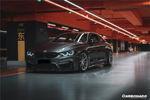Load image into Gallery viewer, 2014-2020 BMW M3 F80 &amp; M4 F82 VA Style Carbon Fiber Front Lip