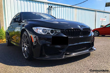 Load image into Gallery viewer, 2014-2020 BMW M3 F80 &amp; M4 F82 VA Style Carbon Fiber Front Lip