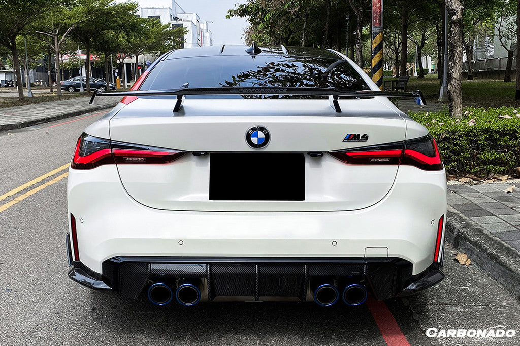 2021-UP BMW M3 G80 M4 G82 G83 3 SERISE G20 4 SERISE G22 MP Style Carbon Fiber Trunk Spoiler Wing