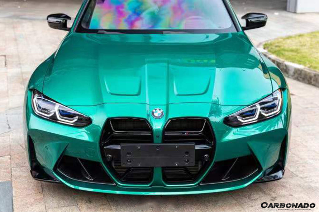 2021-UP BMW M3 G80 M4 G82 G83 OD Style DRY Carbon Fiber Grille (NO ACC)