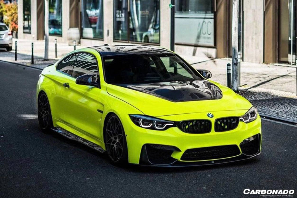 2014-2020 BMW M4 F82 SM Style Carbon Fiber Side Skirts - Carbonado Aero