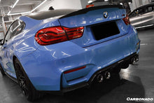 Load image into Gallery viewer, 2014-2020 BMW M4 F82 VRS Style Carbon Fiber Trunk Spoiler - Carbonado Aero