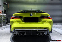 Load image into Gallery viewer, 2021-UP BMW M4 G82 G83 M3 G80 Carbon Fiber Rear Diffuser Trim Replacement Lip