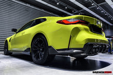 Load image into Gallery viewer, 2021-UP BMW M4 G82 G83 M3 G80 Carbon Fiber Rear Diffuser Trim Replacement Lip