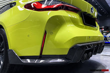 Load image into Gallery viewer, 2021-UP BMW M4 G82 G83 M3 G80 Carbon Fiber Rear Diffuser Trim Replacement Lip